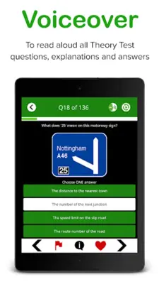 Theory Test 4 in 1 UK Lite android App screenshot 1